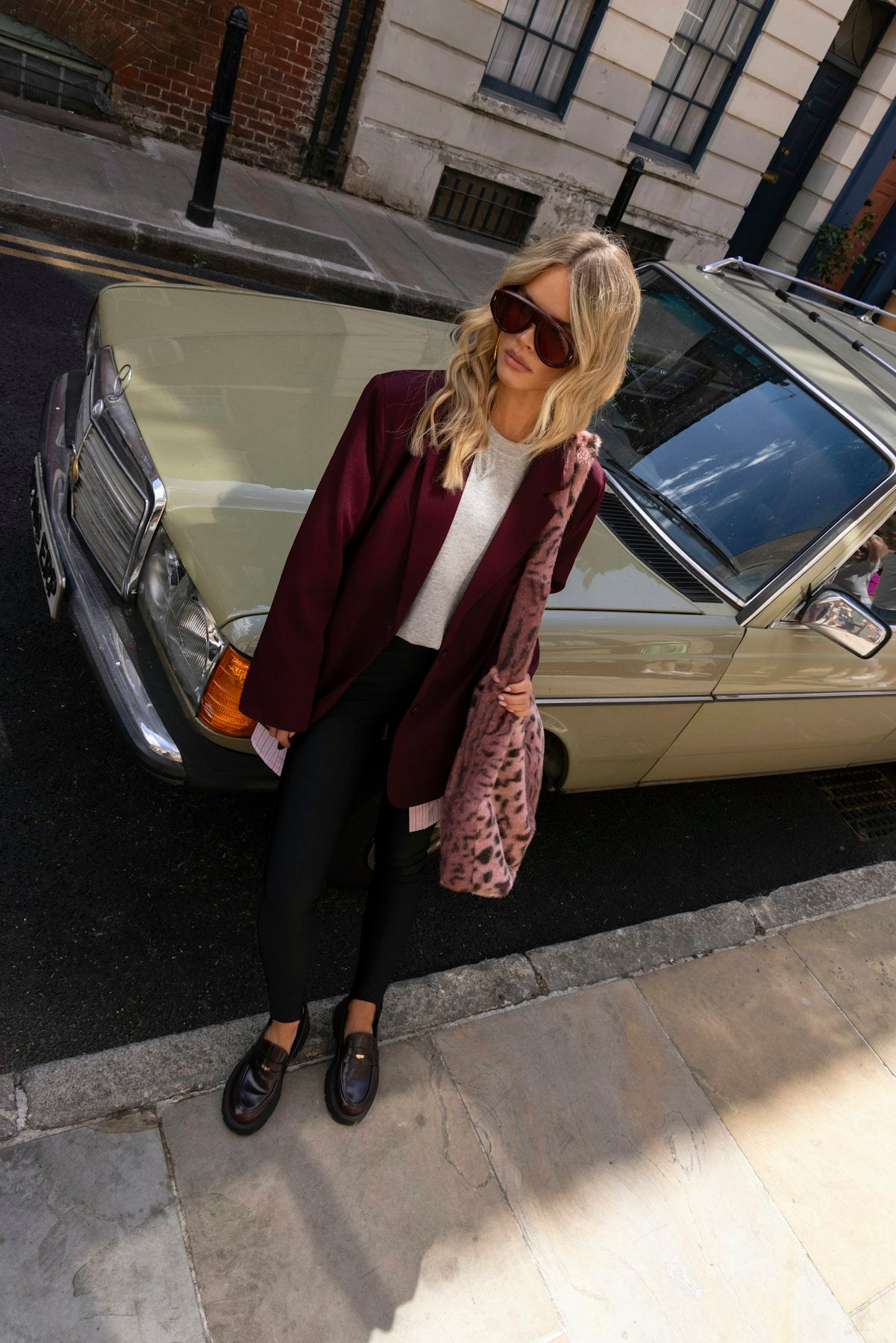 Blazer Haven | Bordeaux | Studio Amaya