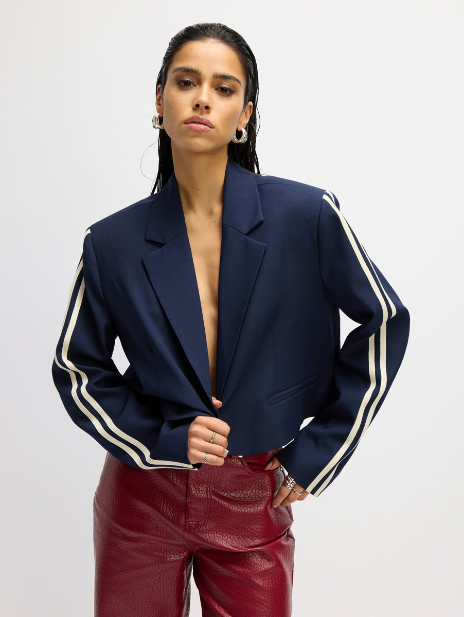 Blazer Niv | Navy | Refined Department
