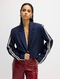 Blazer Niv | Navy | Refined Department