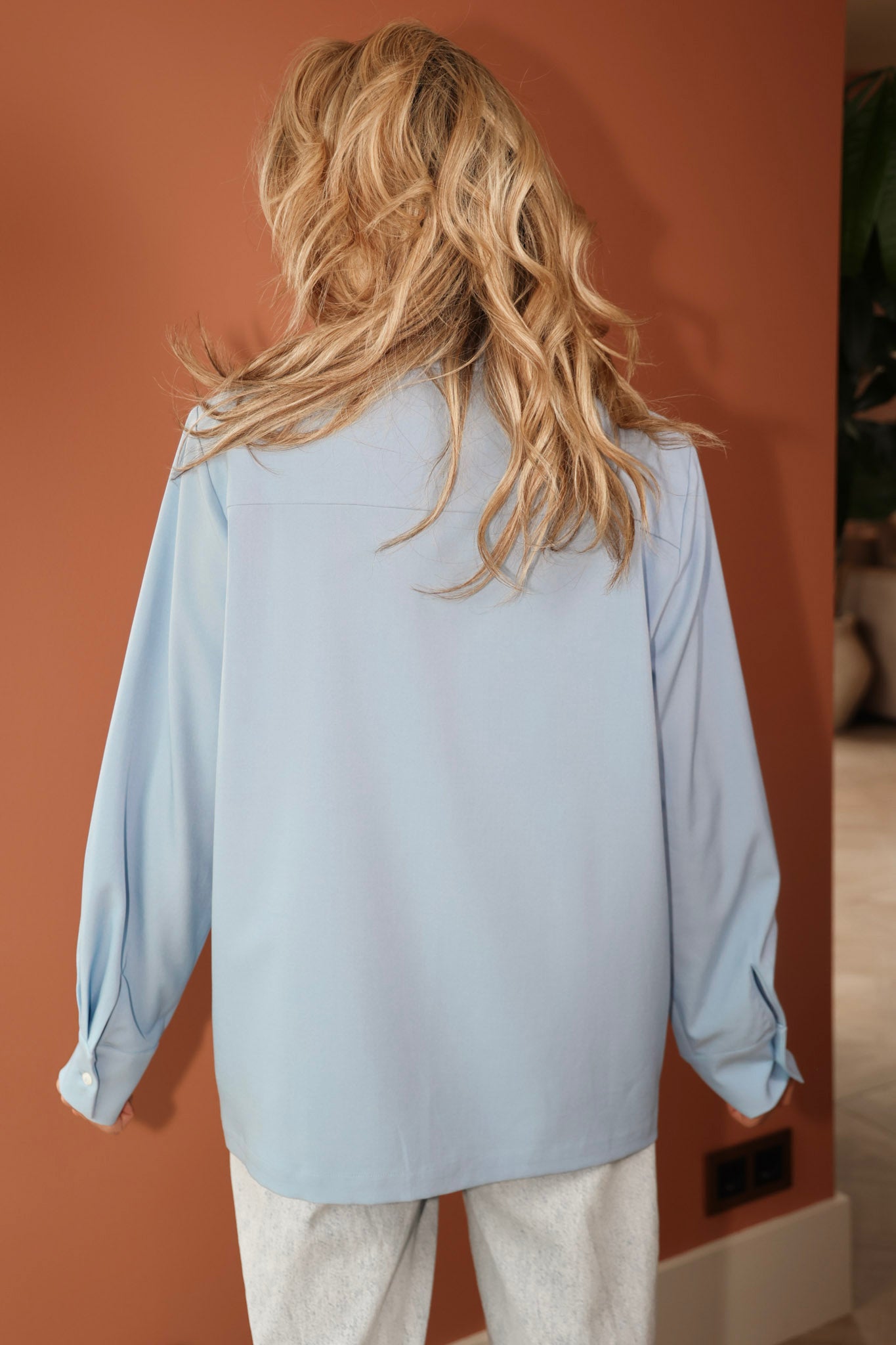 Blazer Noomi | Light blue | Studio Amaya