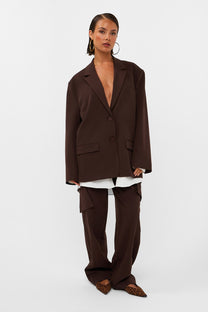 Blazer Sellie | Brown | Studio Amaya