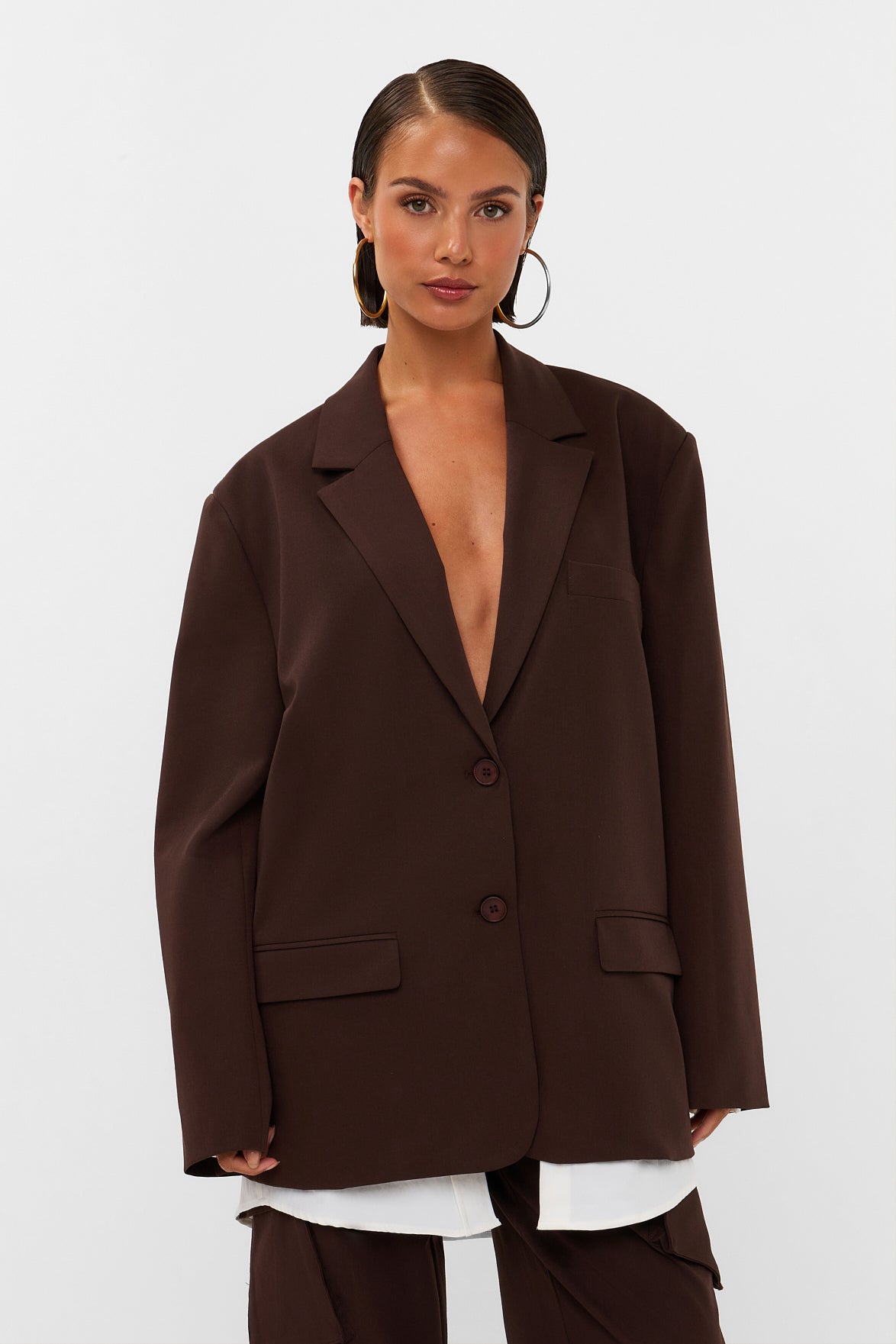 Blazer Sellie | Brown | Studio Amaya