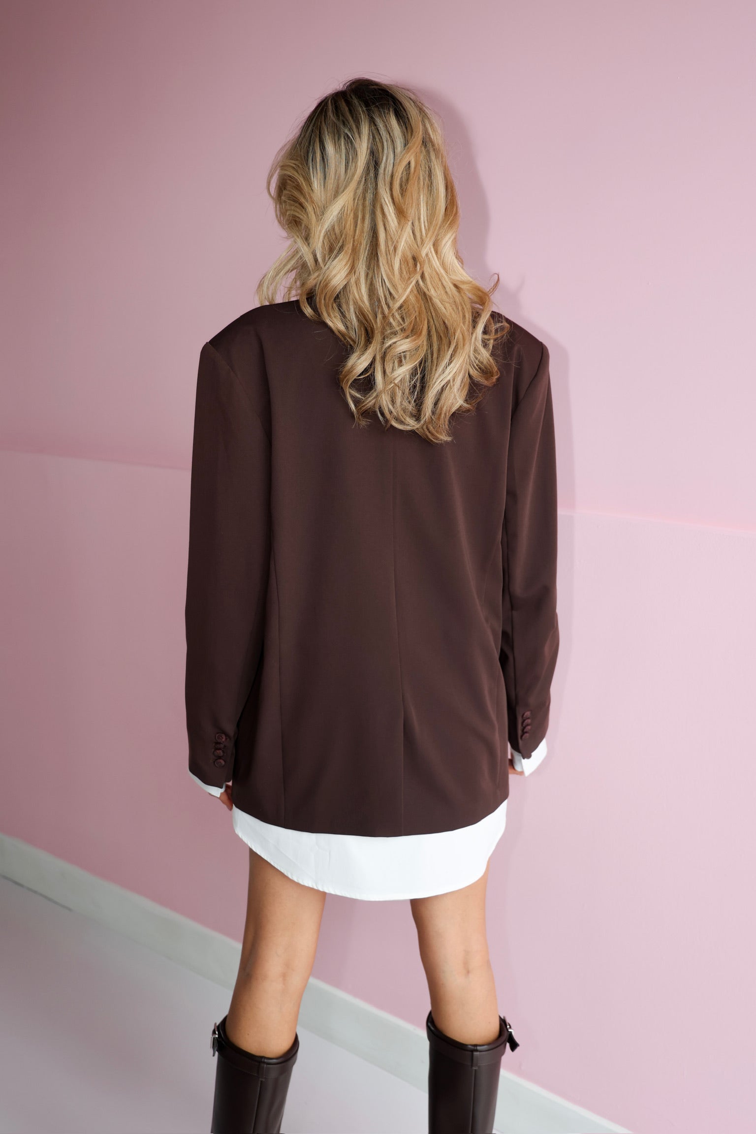 Blazer Sellie | Brown | Studio Amaya