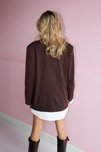 Blazer Sellie | Brown | Studio Amaya