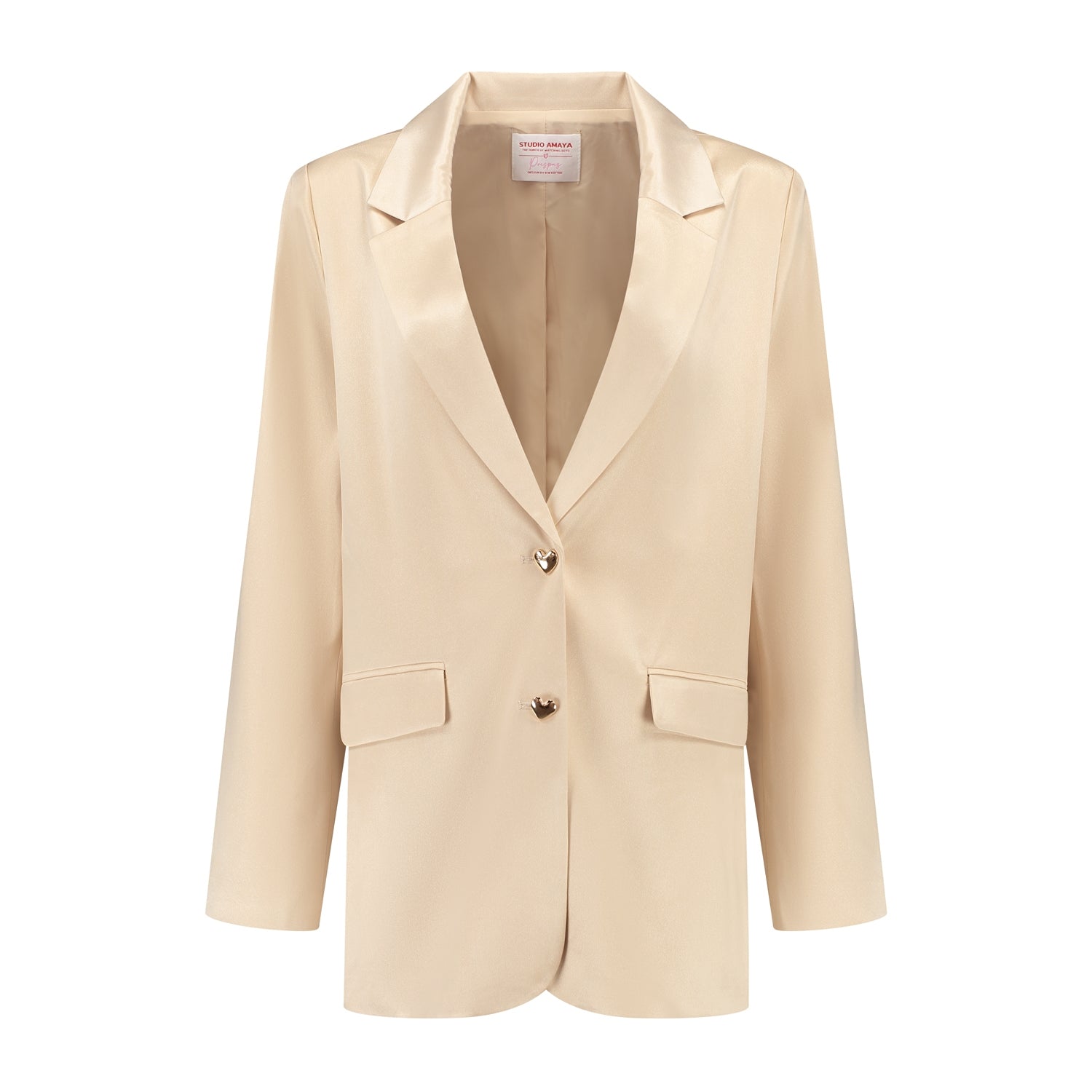 Blazer The Wedding Planner | Shimmer satin | Studio Amaya x Poespas