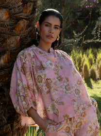 Blouse Juno | Multi print | Amaya Amsterdam