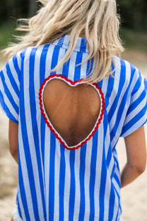 Blouse Jans | Blauw