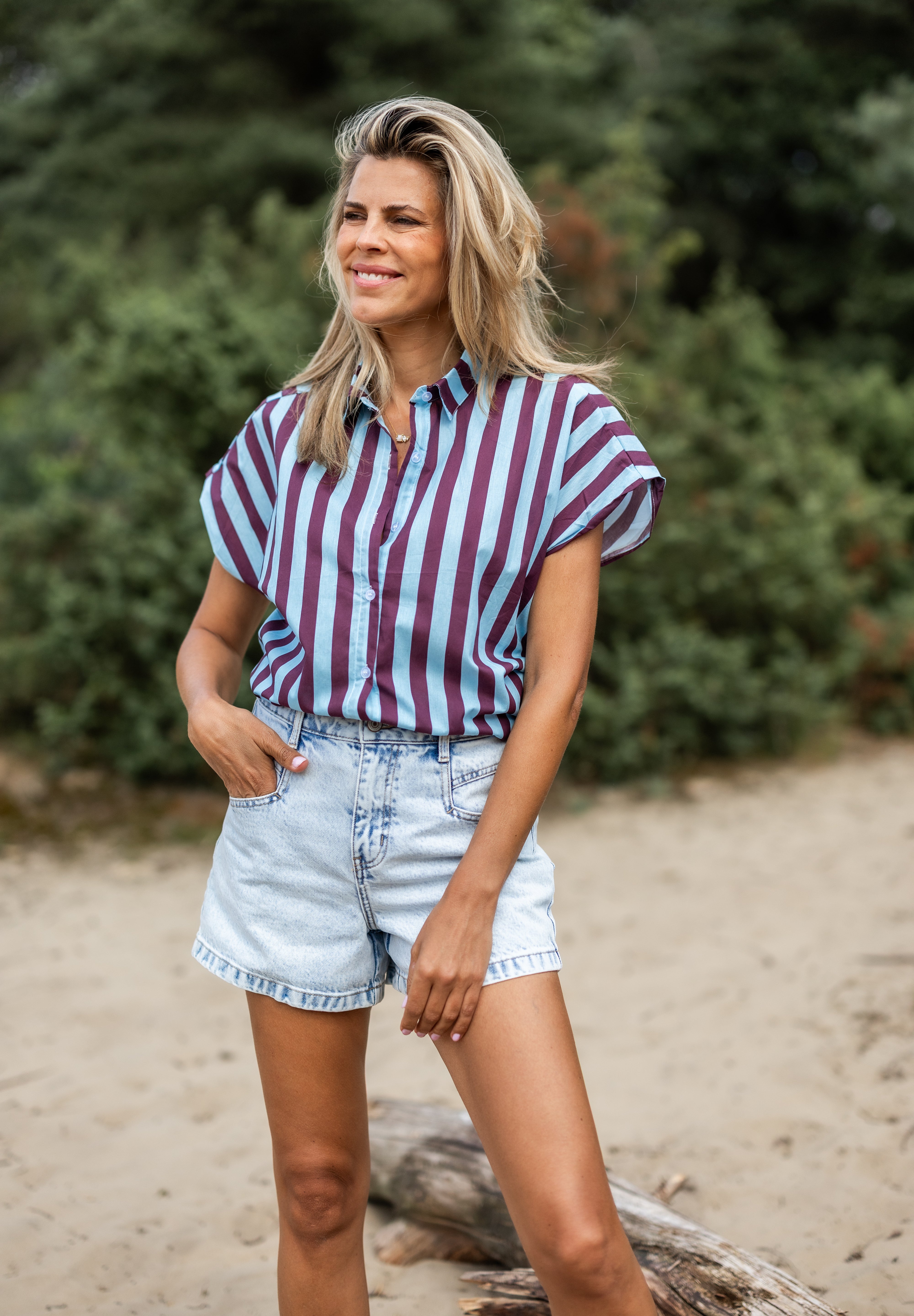Blouse Jans | Pruim