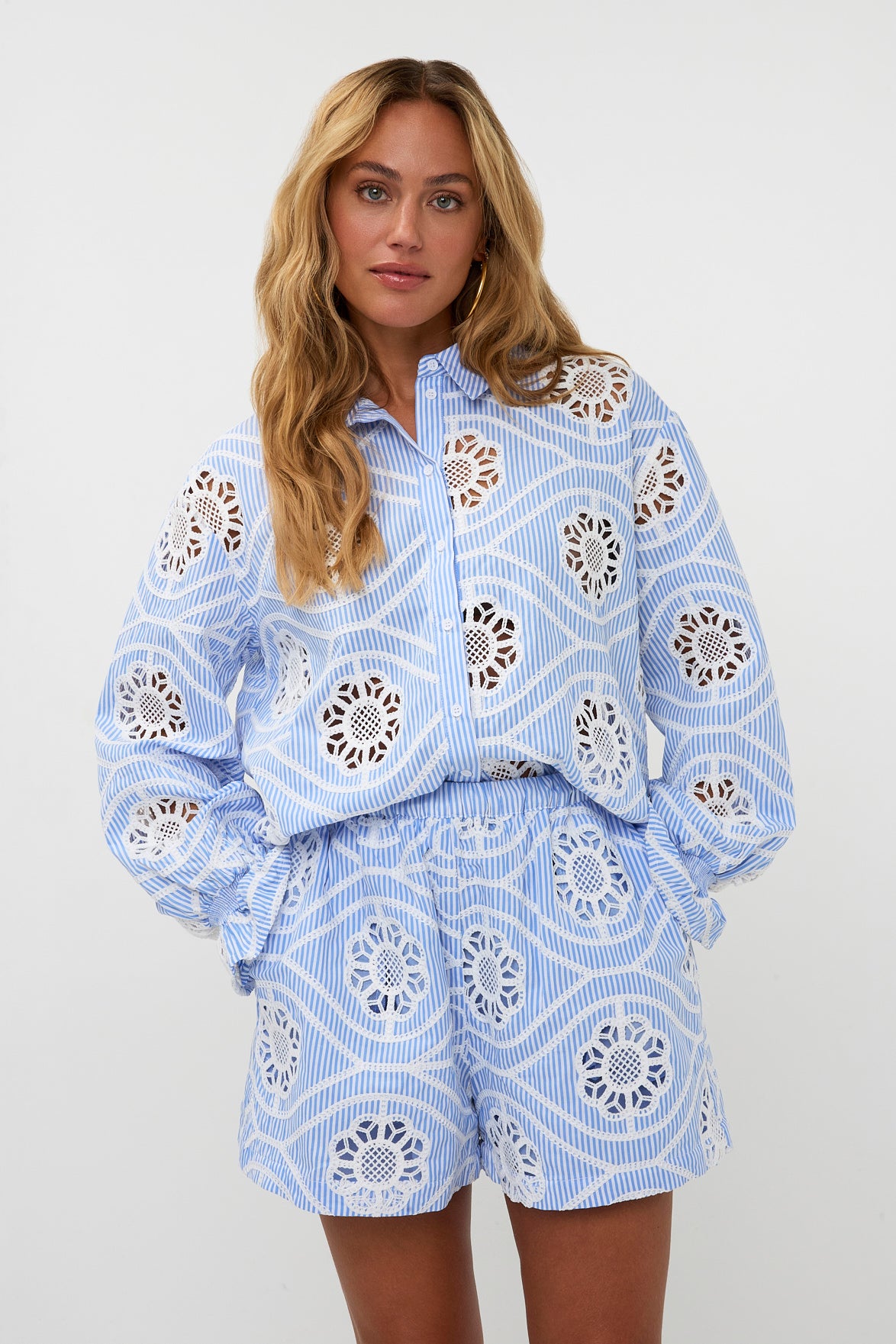 Blouse Tara | Blue | Amaya Amsterdam