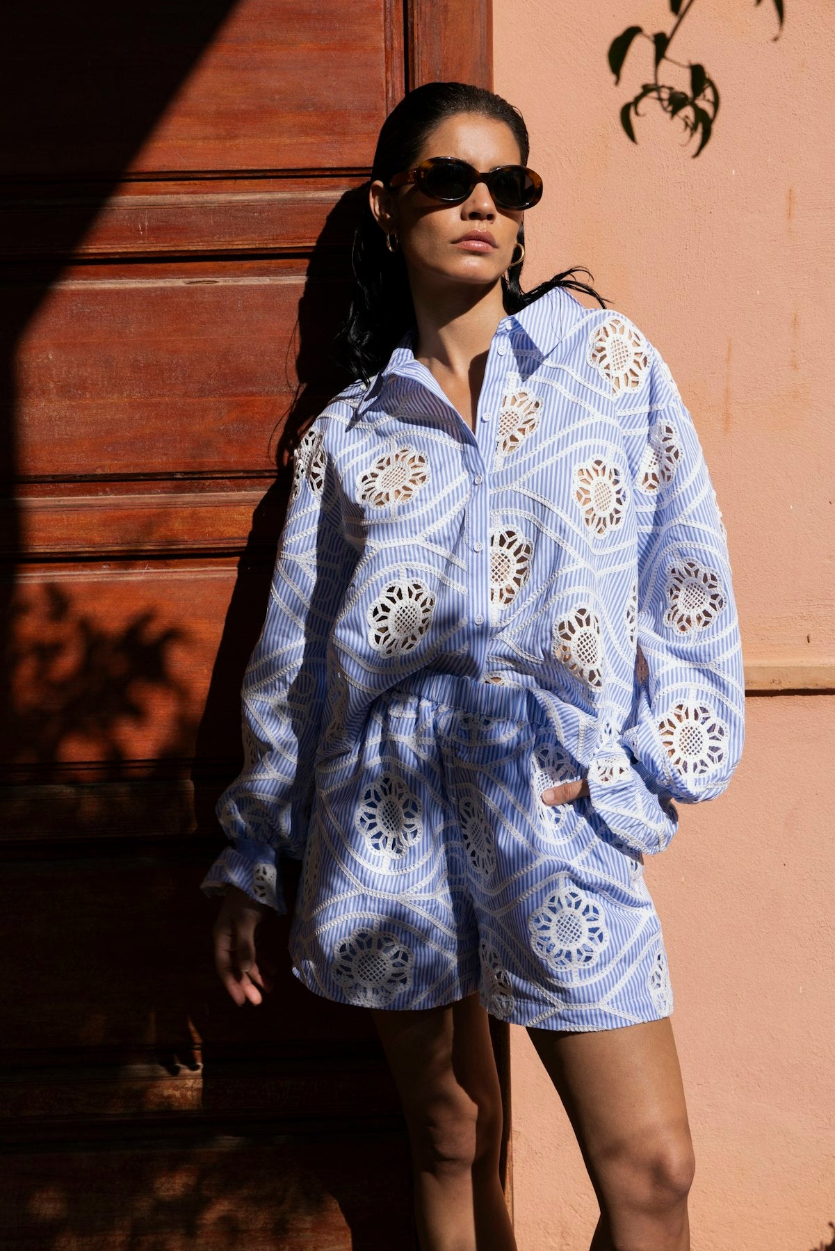 Blouse Tara | Blue | Amaya Amsterdam