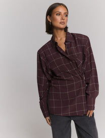 Blouse Naro | Check | Refined Department