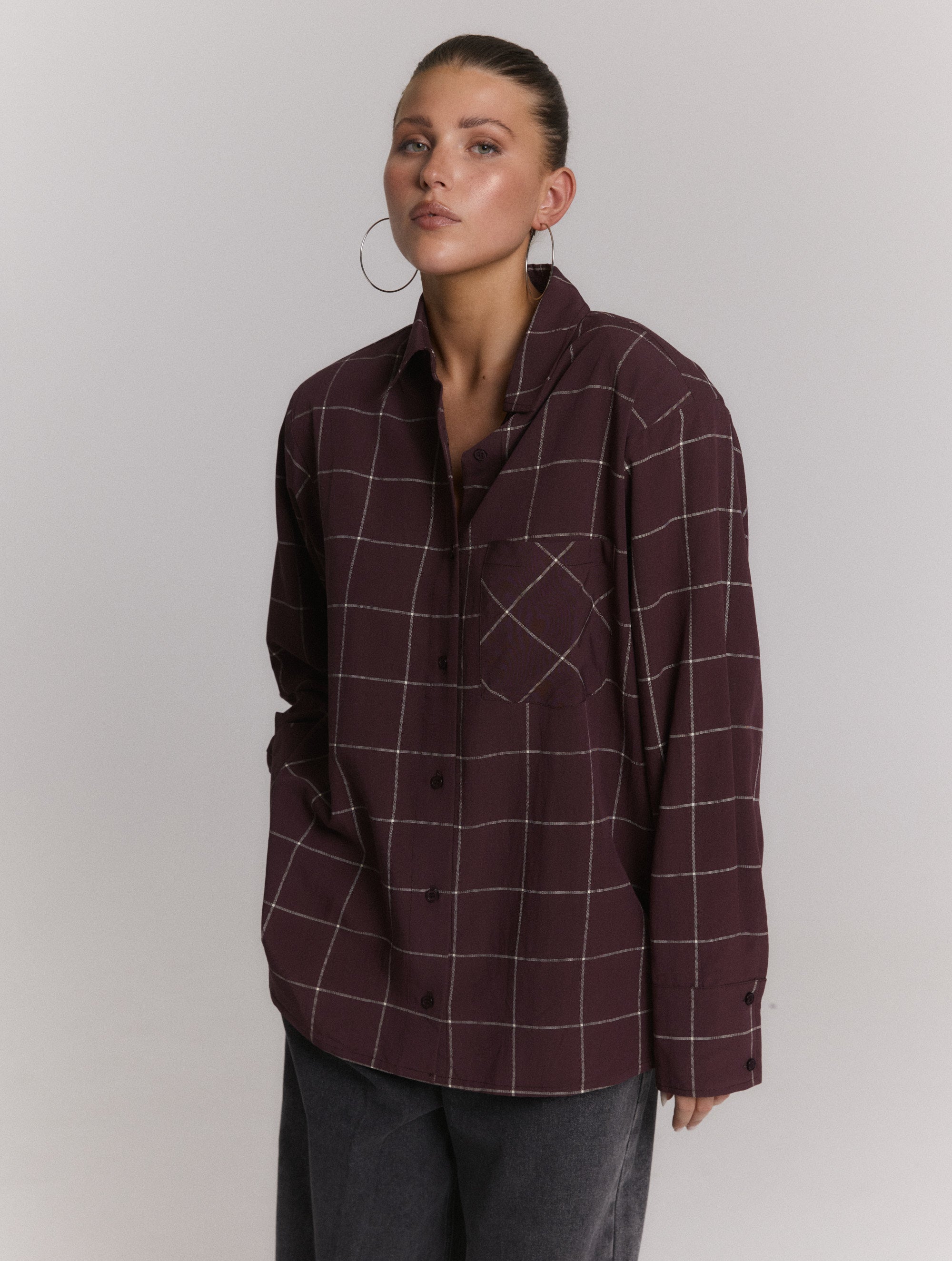 Blouse Naro | Check | Refined Department