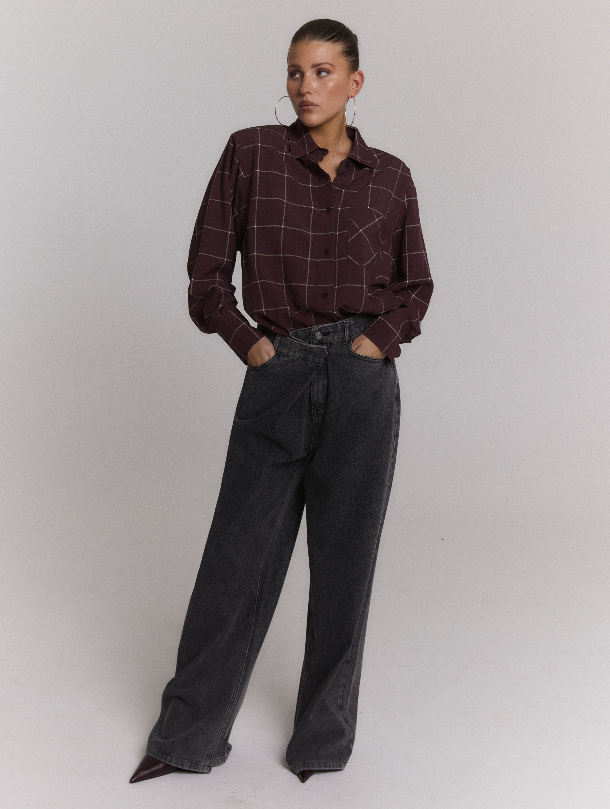 Blouse Naro | Check | Refined Department