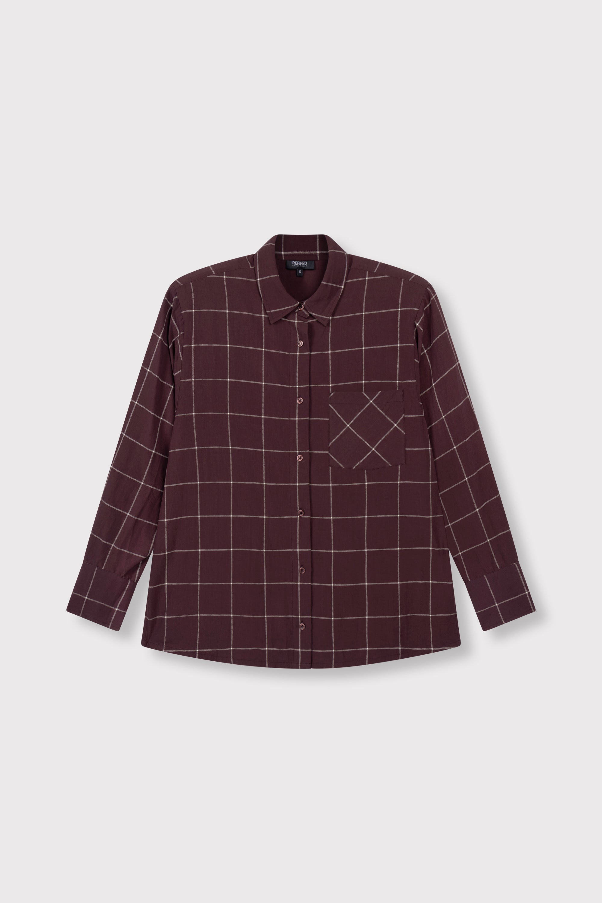 Blouse Naro | Check | Refined Department