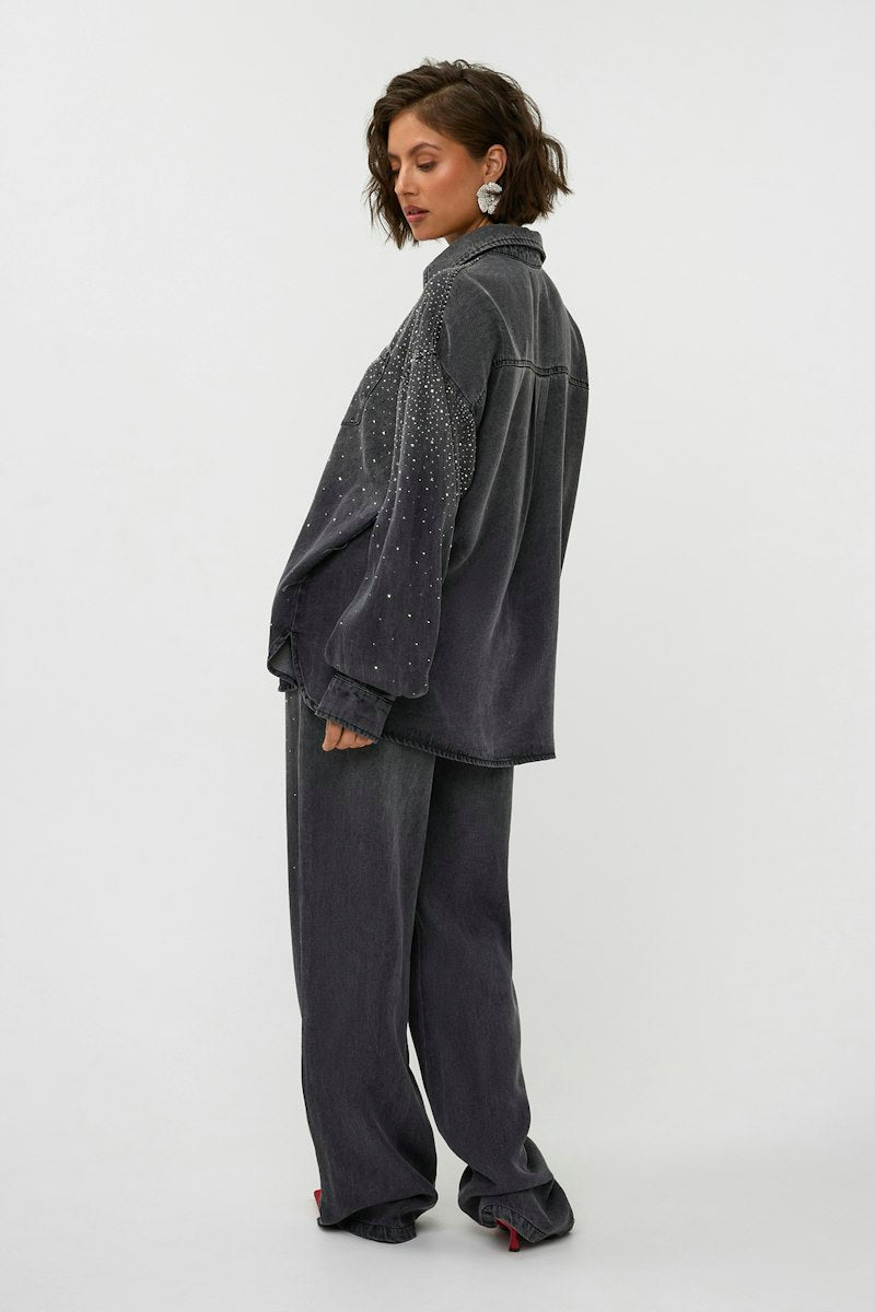Blouse Vea | Grey | Studio Amaya