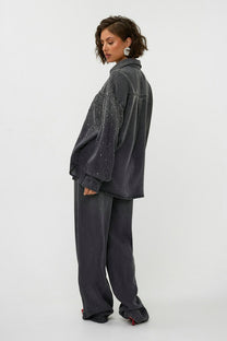 Blouse Vea | Grey | Studio Amaya