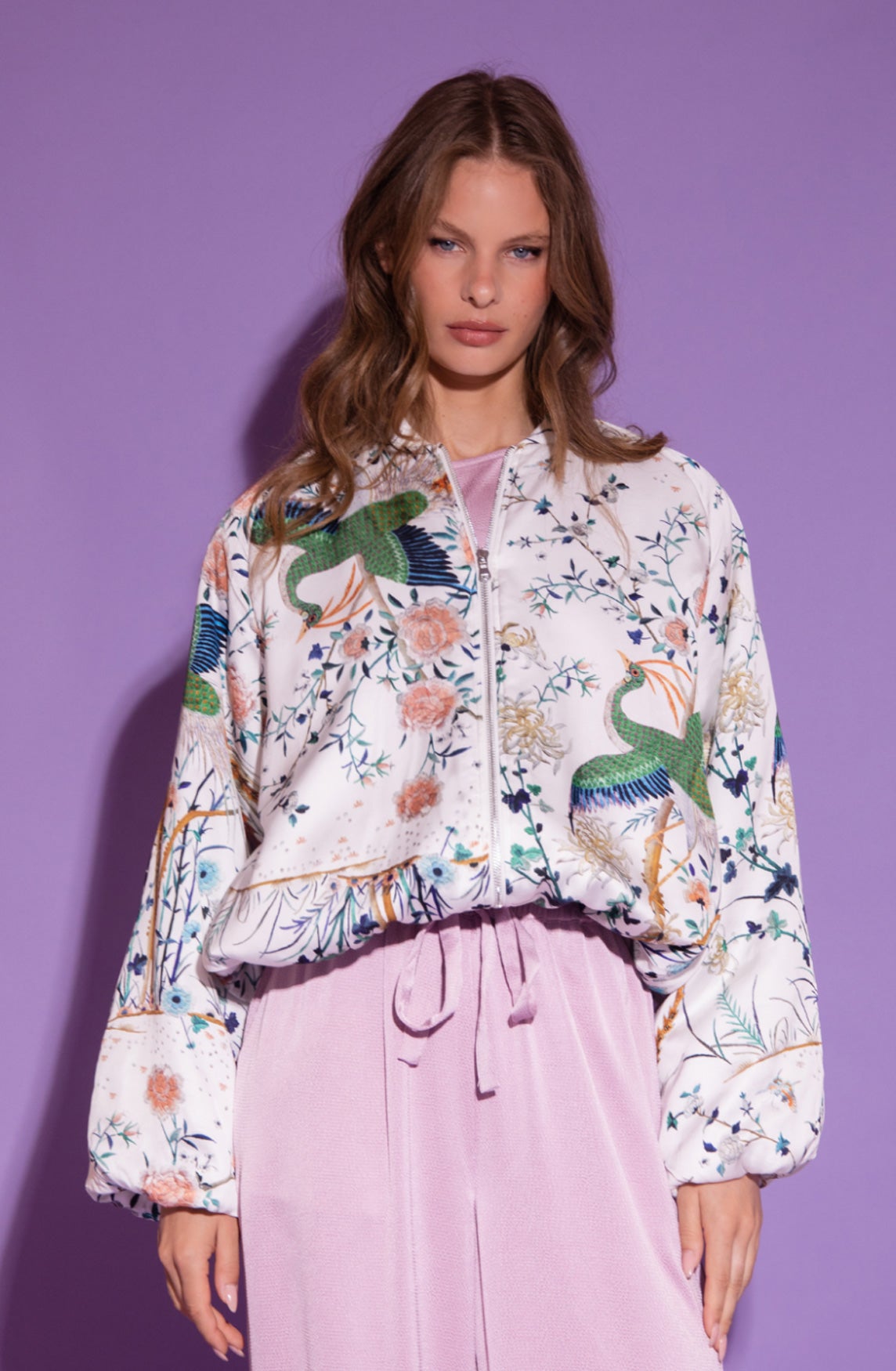 Bomber Faith | White | Amaya Amsterdam