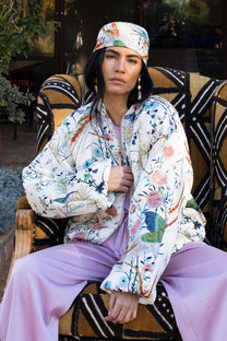 Bomber Faith | White | Amaya Amsterdam