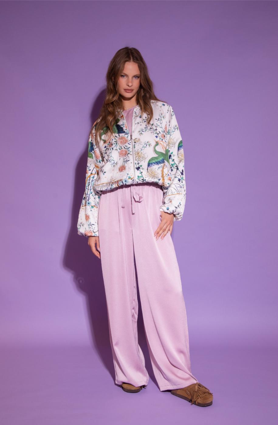 Bomber Faith | White | Amaya Amsterdam