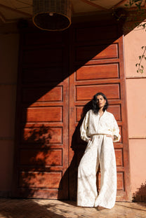 Bomber Meadow | Beige | Amaya Amsterdam