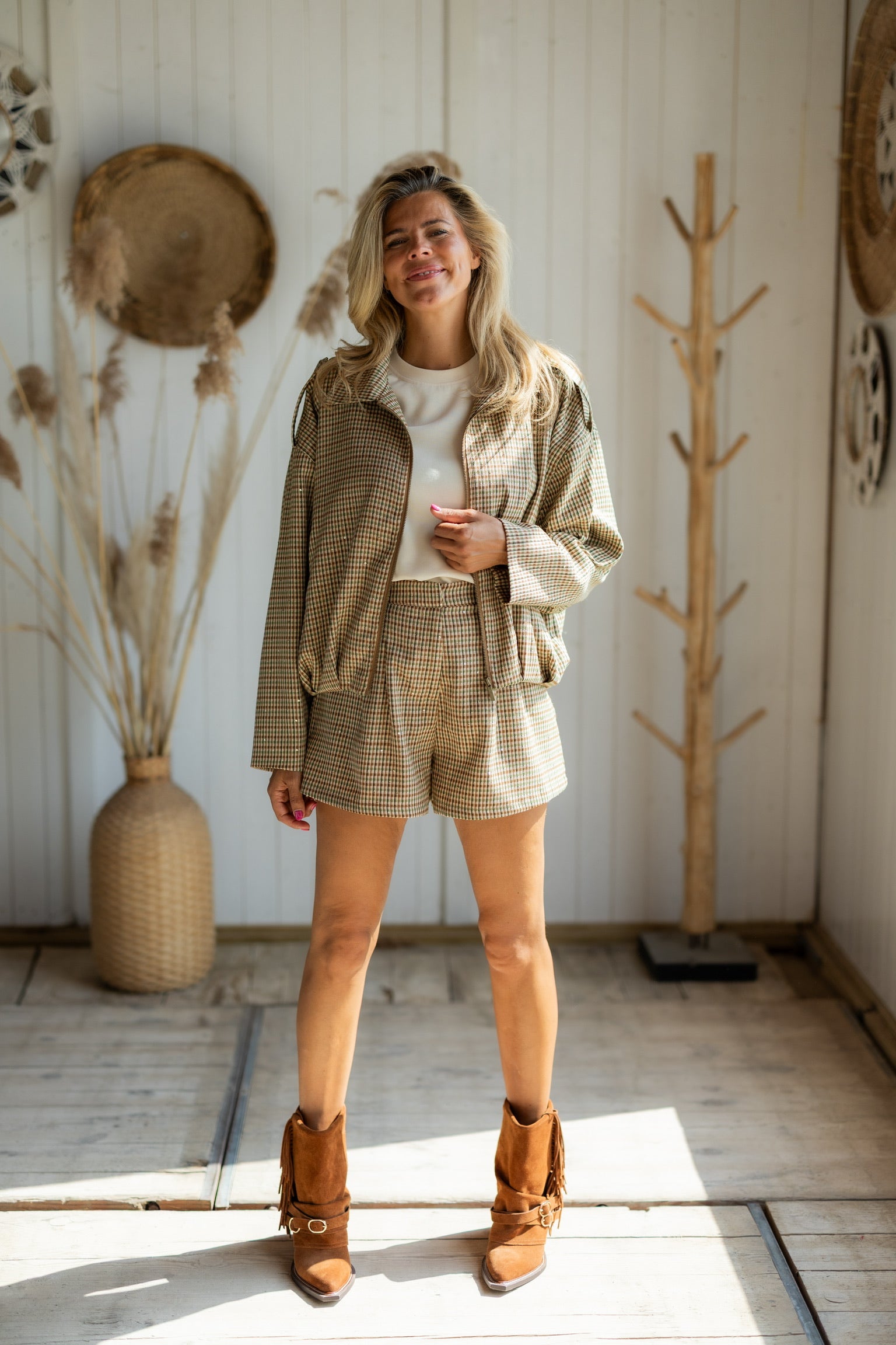 Bomber Allure | Check | Studio Poespas