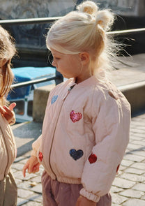 Bomberjack Juno sequin | Cameo Rose | Konges Slojd