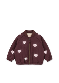 Bomberjack Juno sequin | Decadent chocolate | Konges Slojd
