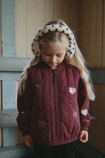 Bomberjack Juno sequin | Decadent chocolate | Konges Slojd