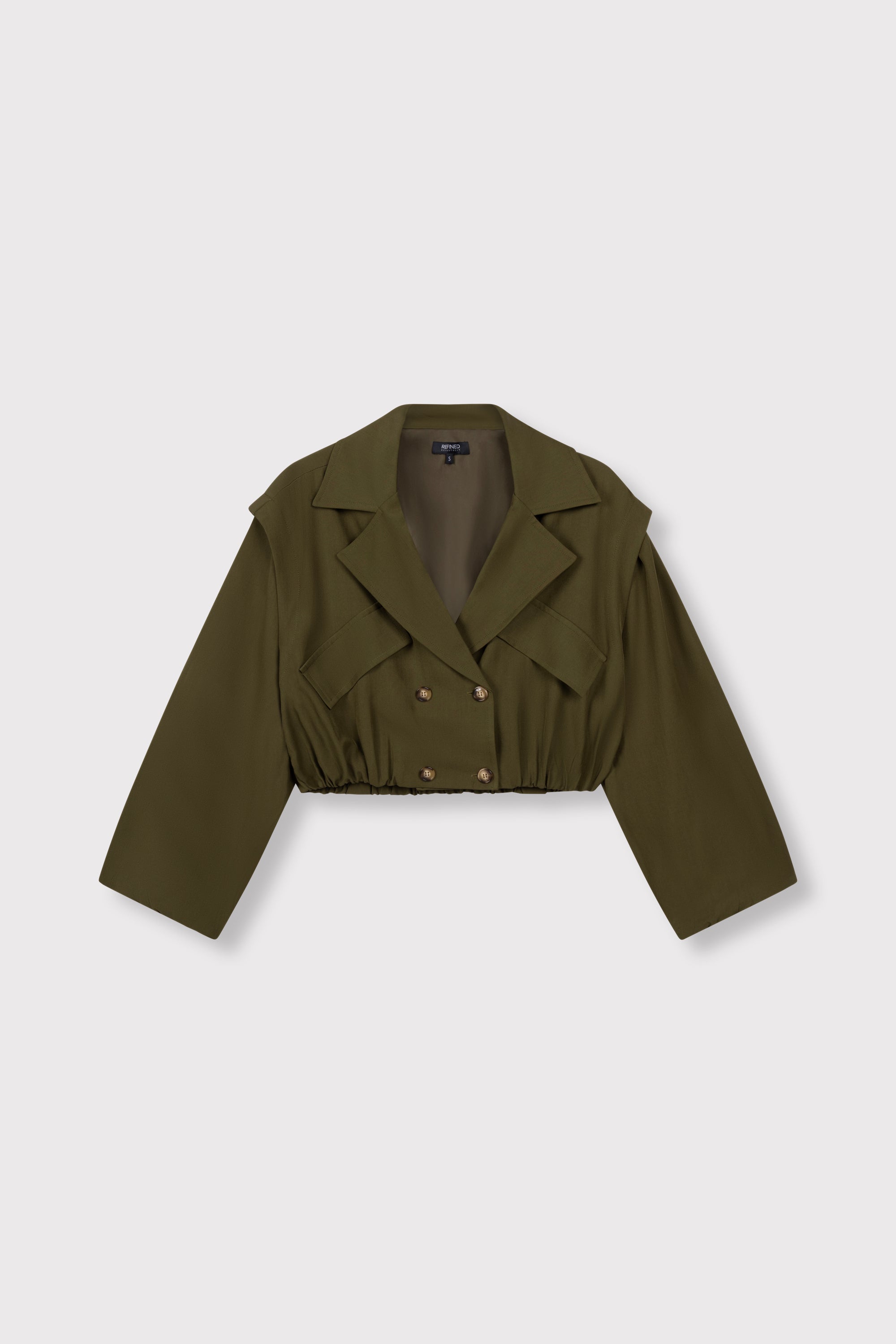 Bomber trenchcoat Laya | Army | Refined Department