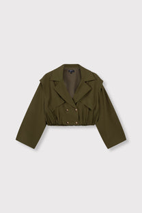 Bomber trenchcoat Laya | Army | Refined Department