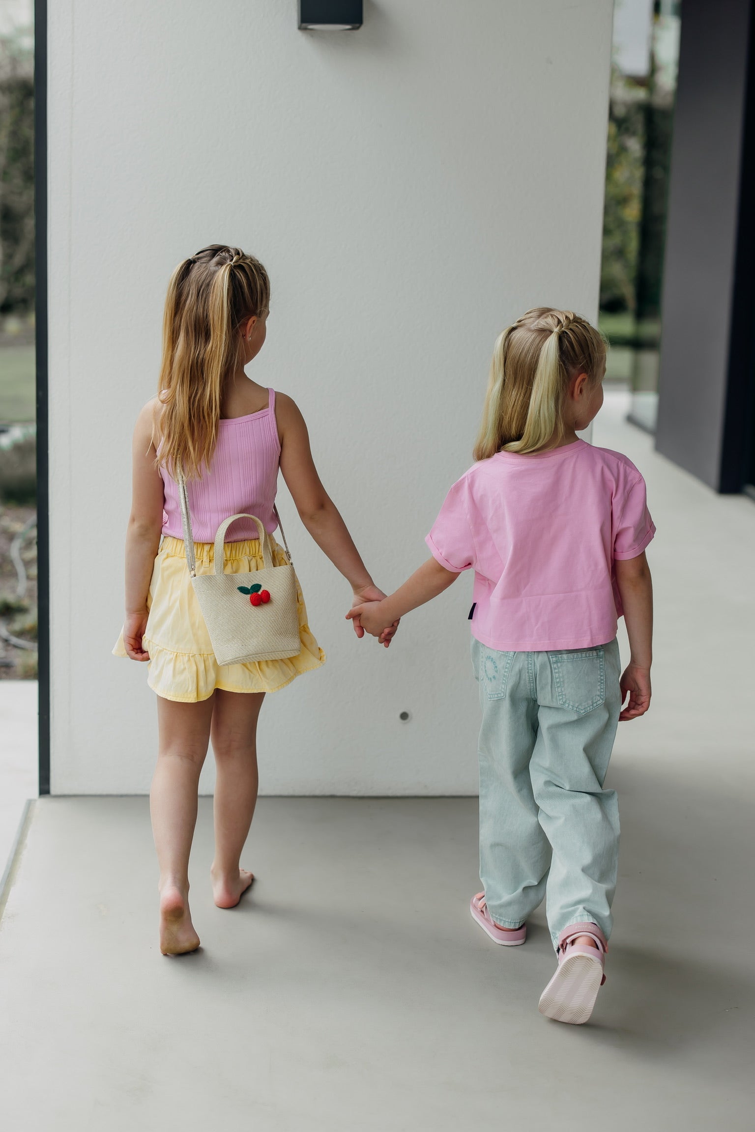 Boxy T-shirt ice cream | Podium pink | Sproet & Sprout