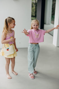 Boxy T-shirt ice cream | Podium pink | Sproet & Sprout
