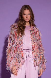 Cardigan Jardin | Multi print | Amaya Amsterdam