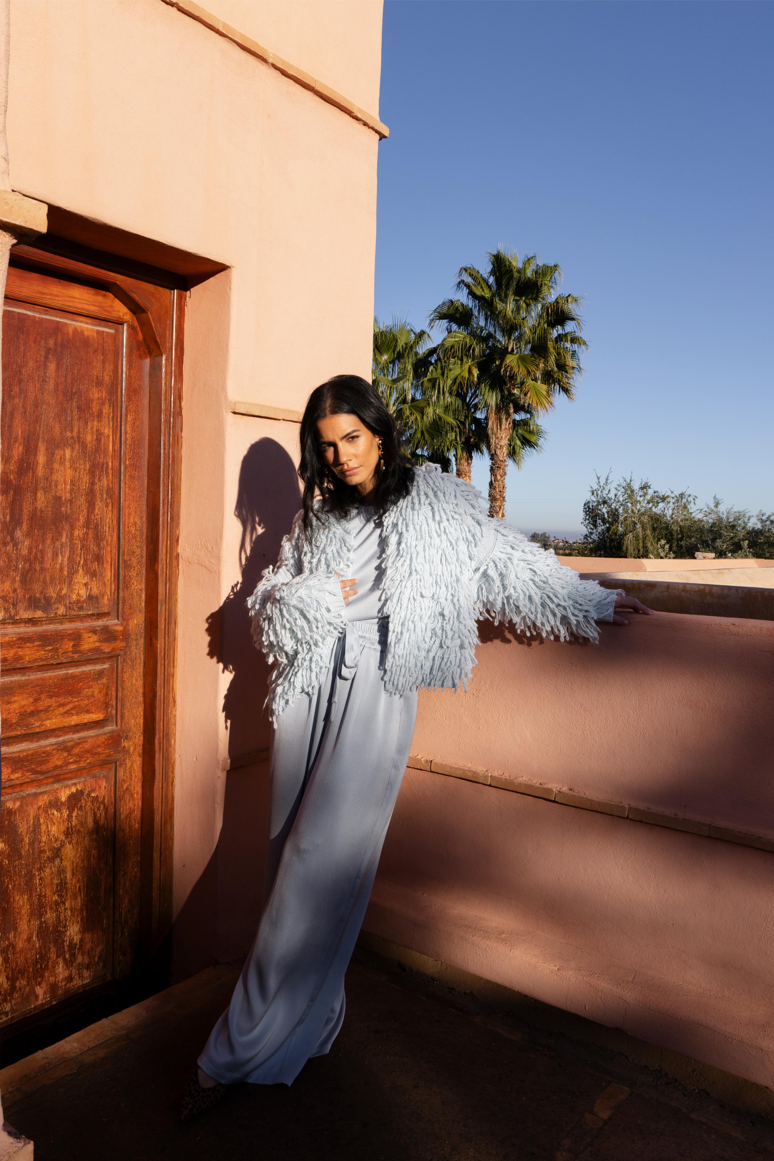 Cardigan Dolce | Blue | Amaya Amsterdam