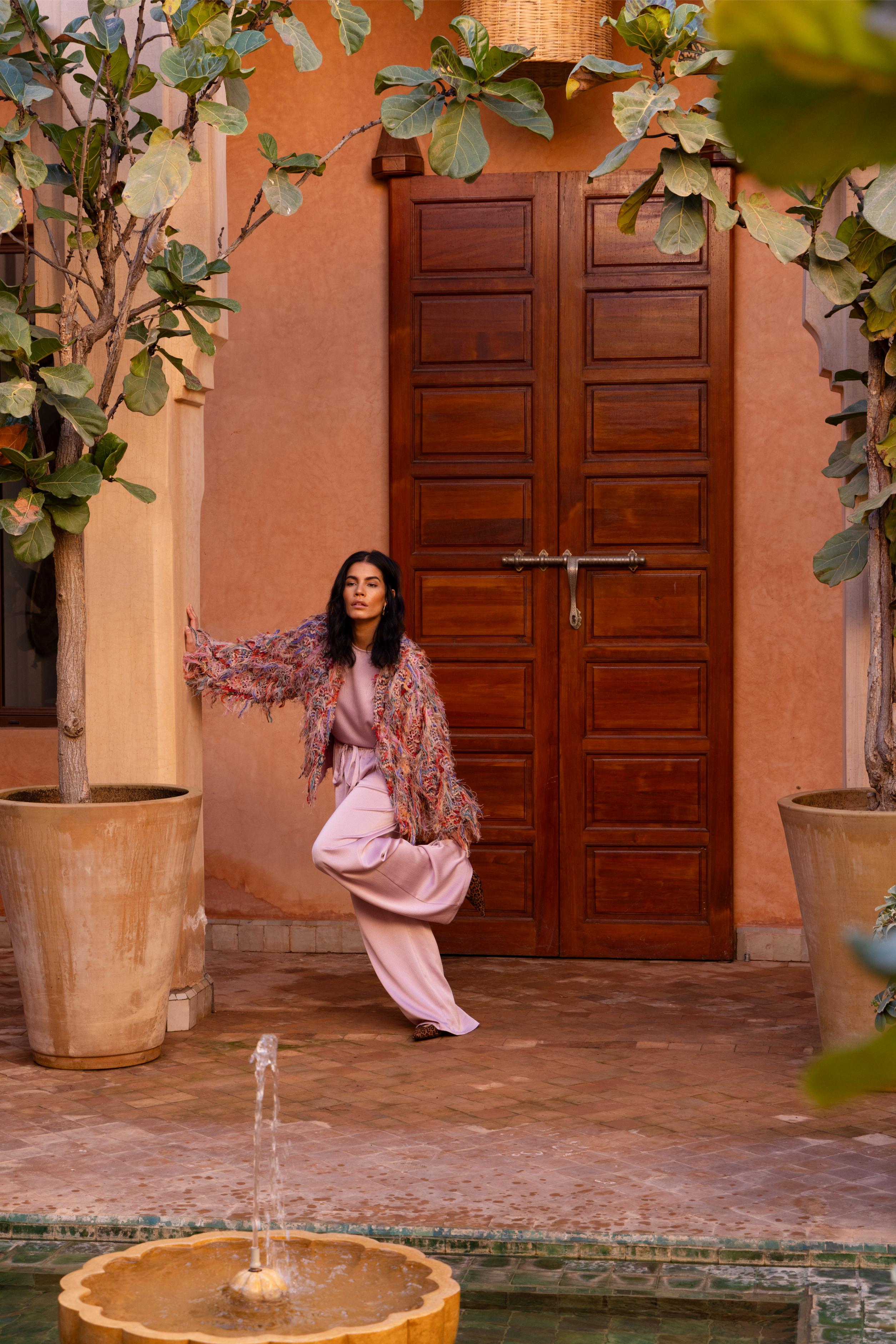 Cardigan Jardin | Multi print | Amaya Amsterdam