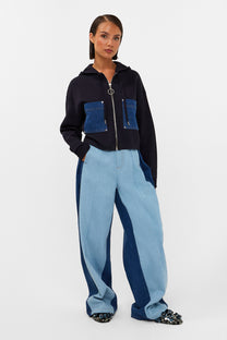 Cardigan Jett | Blue | Studio Amaya