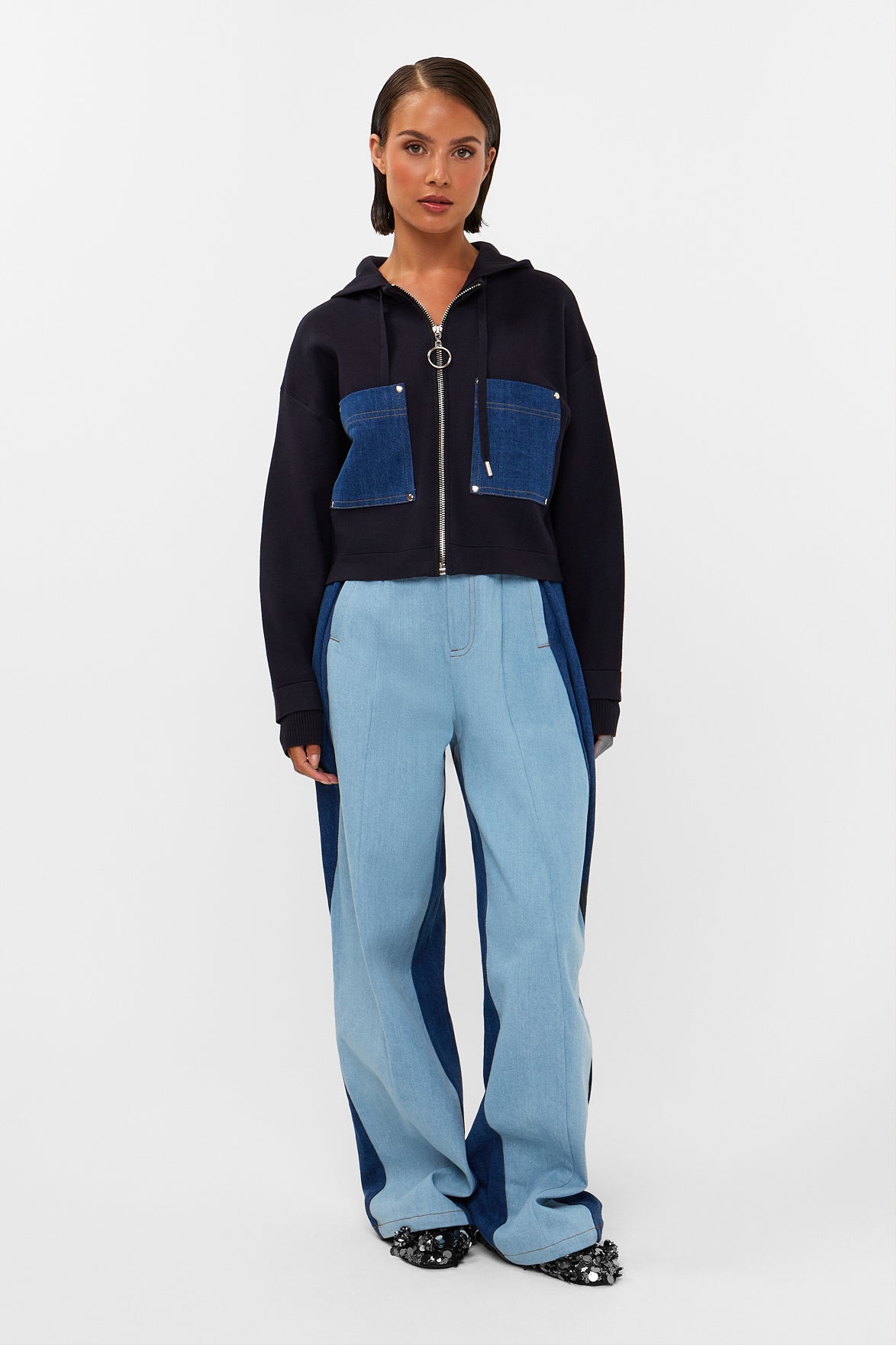 Cardigan Jett | Blue | Studio Amaya
