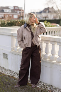 PRE-ORDER: Cargo pants | Dark brown