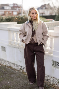 PRE-ORDER: Cargo pants | Dark brown