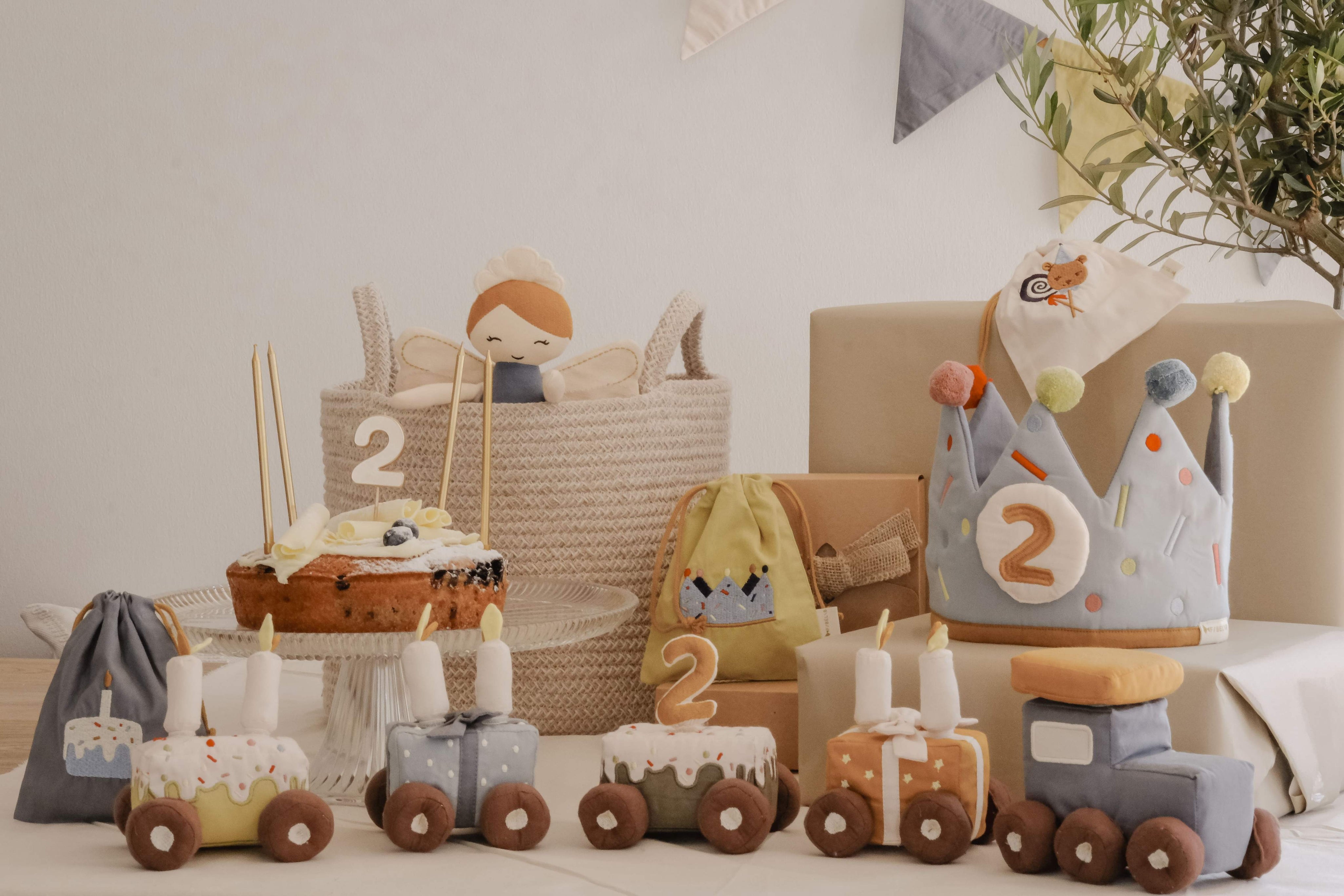 Celebration train birthday | Goblin blue | Fabelab