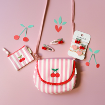 Cherry kiss scallop bag | Rockahula