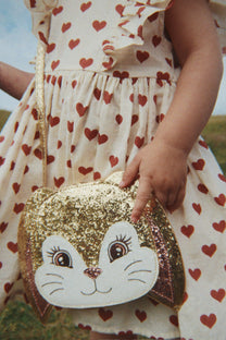 Cianna bow dress | Amour rouge | Konges Slojd