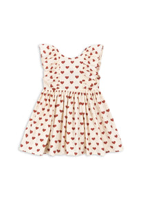 Cianna bow dress | Amour rouge | Konges Slojd
