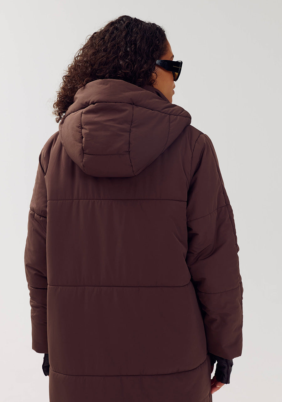 Coat Jenny | Hot fudge | Harper & Yve