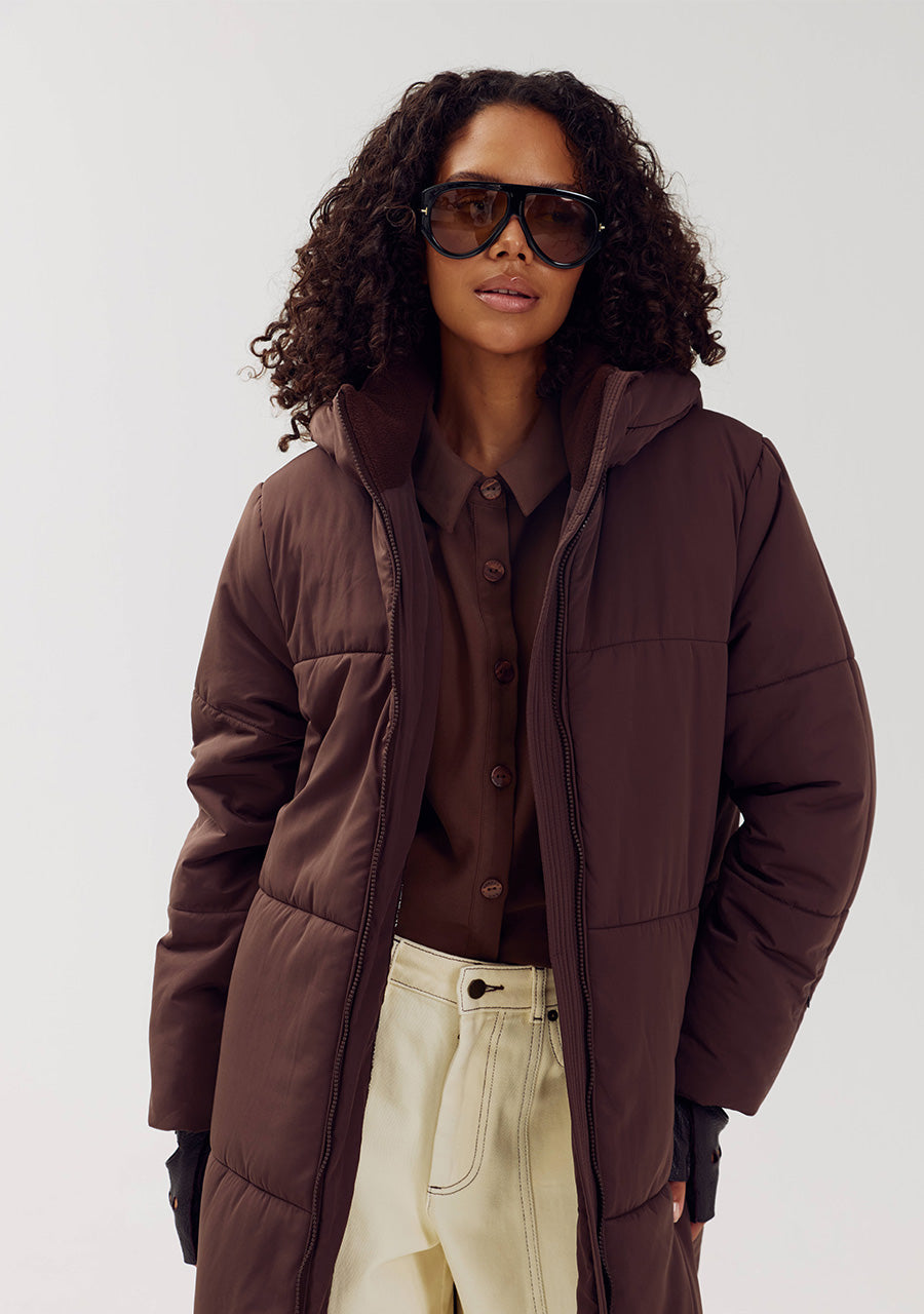 Coat Jenny | Hot fudge | Harper & Yve