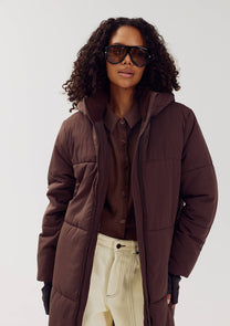 Coat Jenny | Hot fudge | Harper & Yve
