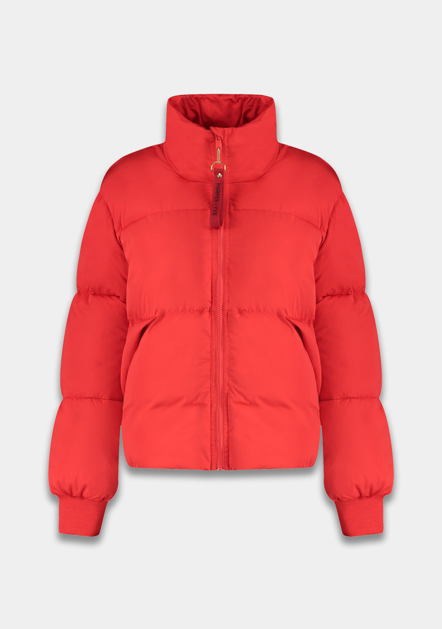 Coat Marly | Racing red | Harper & Yve