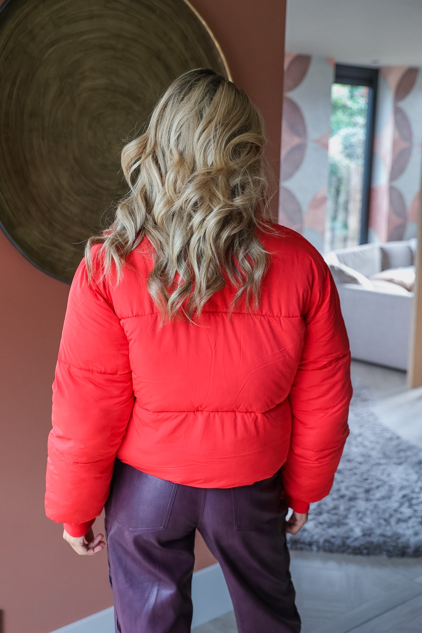 Coat Marly | Racing red | Harper & Yve