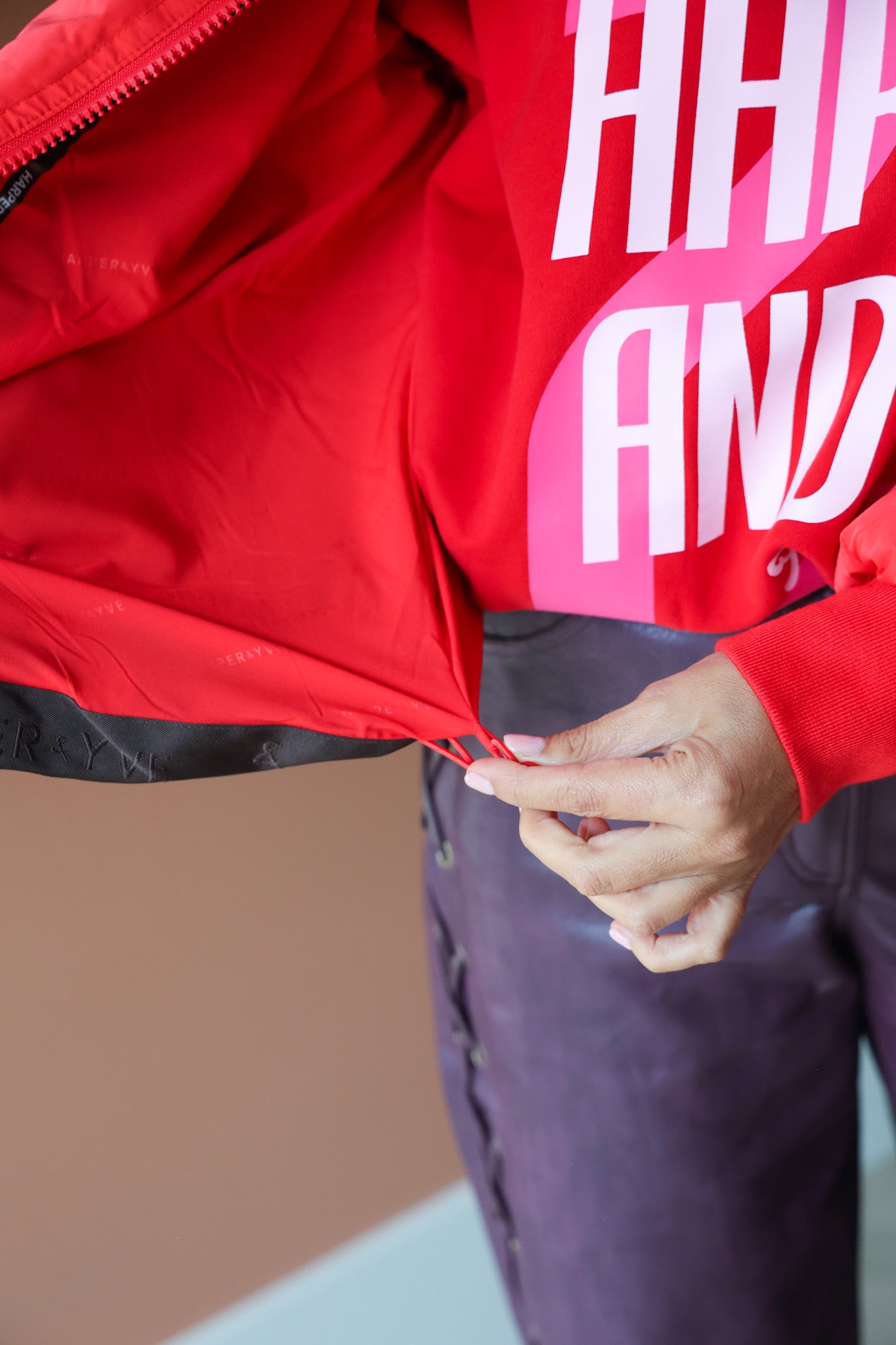 Coat Marly | Racing red | Harper & Yve