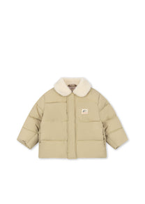 Collar jacket Alpi | Pale olive green | Konges Slojd
